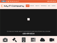Tablet Screenshot of myitcompany.net